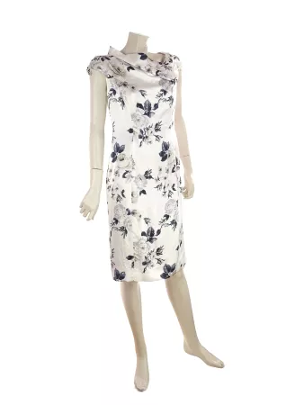 100 % Seide Kleid – Collection Wolfgang Ley (Escada) –Gr. 40